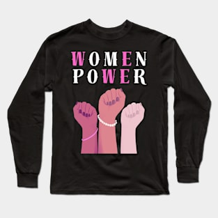 WOMEN HISTORY MONTH - WOMEN POWER Long Sleeve T-Shirt